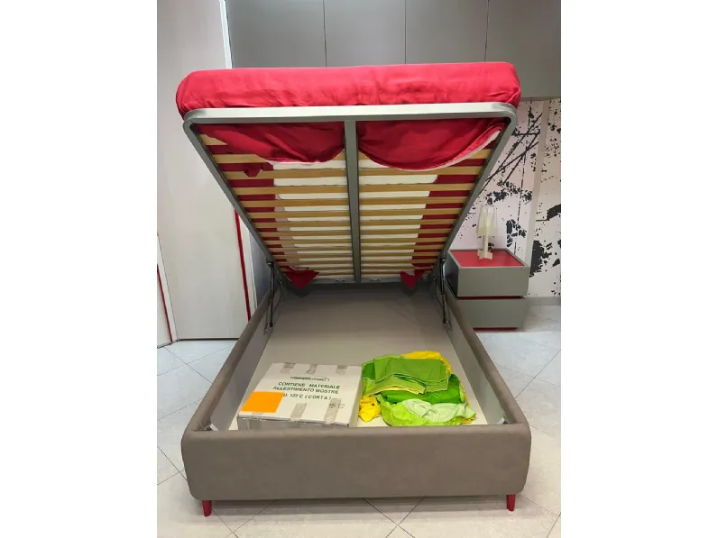 Cameretta in laccato opaco Moretti compact camerette scontata a PREZZI OUTLET
