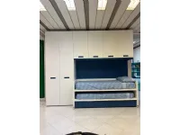 Cameretta Moretti compact camerette con letto a ponte scontata