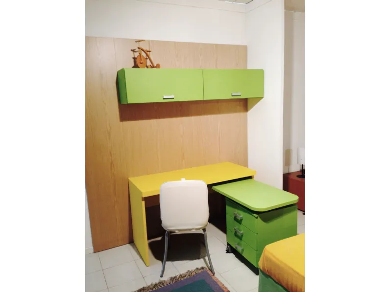 Cameretta Natural young Frigerio in laccato opaco a prezzo Outlet