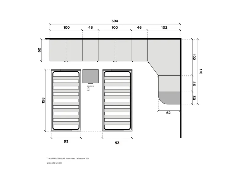 Cameretta New idea Italian business SCONTATA