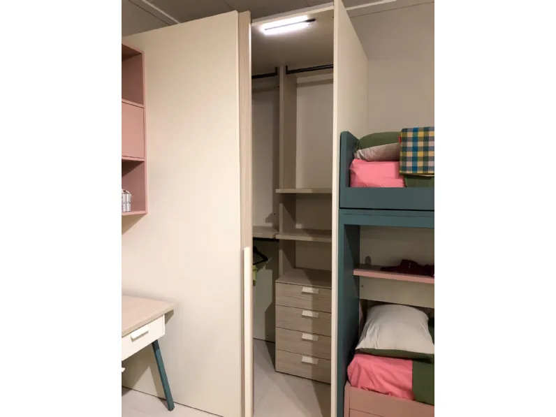 Cameretta Nidi Battistella in laminato opaco a prezzo Outlet