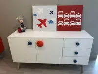 Cameretta Nidi Battistella senza letto in Offerta Outlet