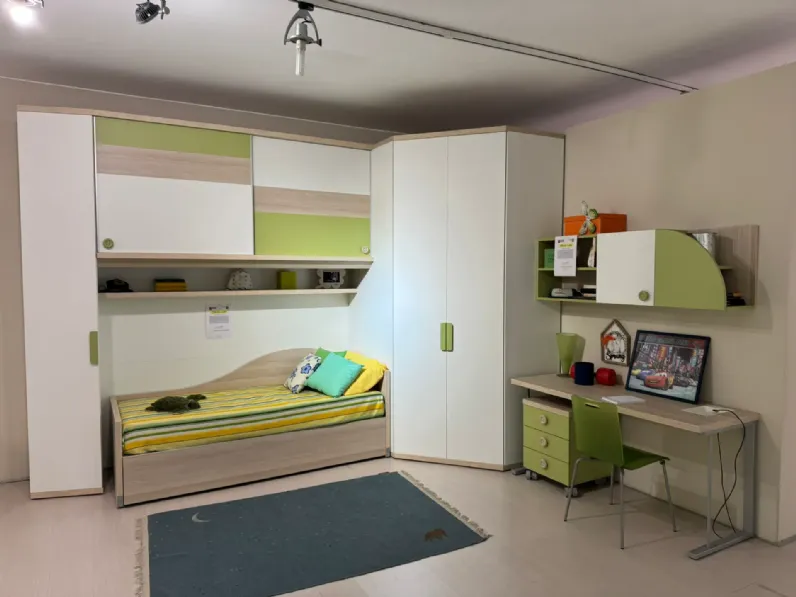 Cameretta Qik Doimo cityline con letto a ponte in offerta