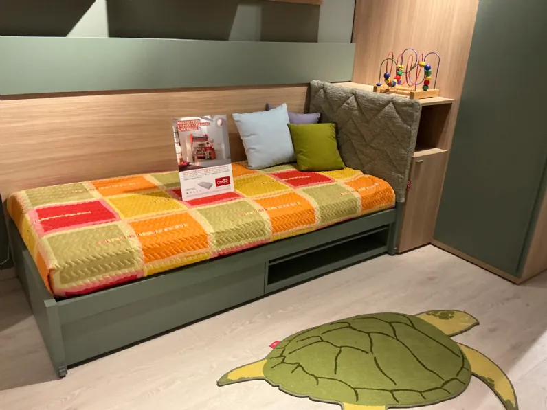 Cameretta Qik Doimo cityline letti a terra a prezzo Outlet