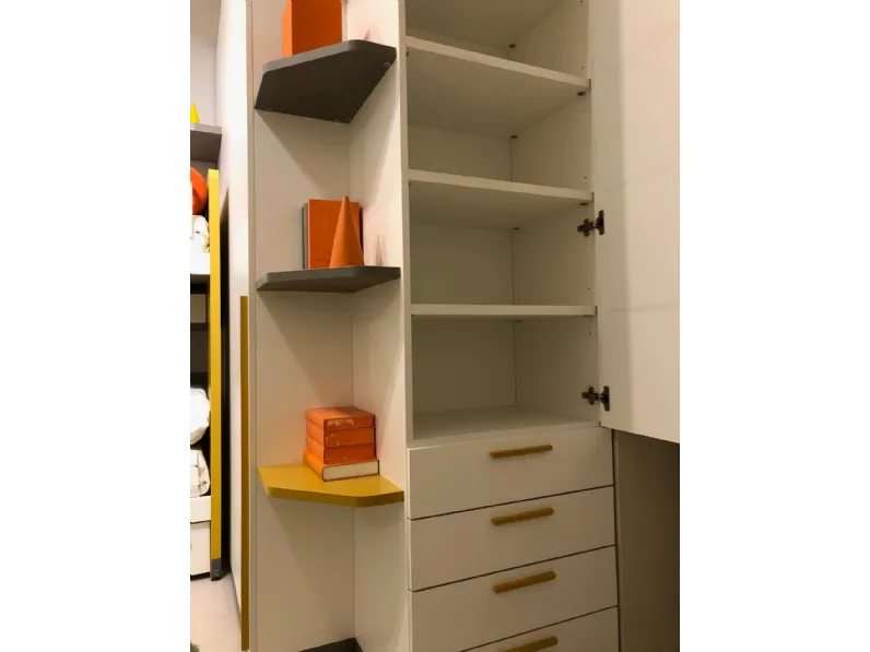 Cameretta Qik Doimo cityline con letto a castello in offerta