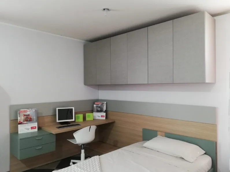 Cameretta Qik light Doimo cityline letti a terra in offerta