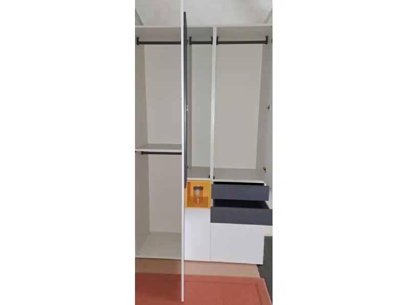 Cameretta Room 74 Moretti compact letti a terra a prezzo Outlet