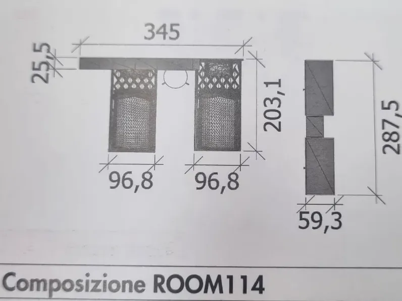 Cameretta Room114 Zg mobili con un ribasso imbattibile