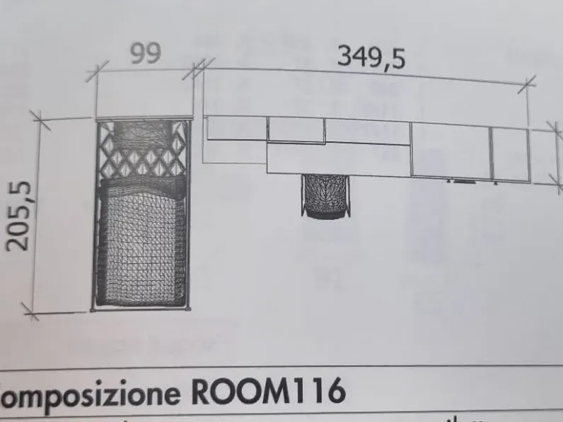 Cameretta Room116 Zg mobili con uno sconto imbattibile