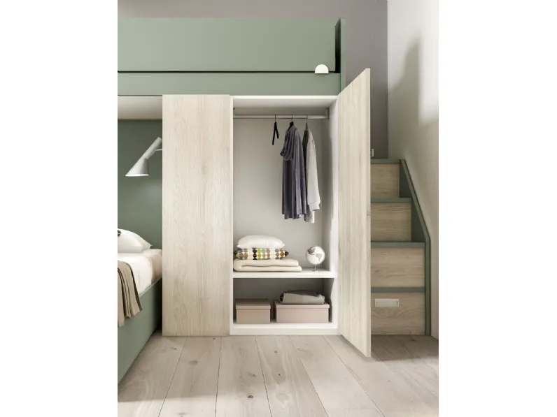 Cameretta in legno Room172 Collezione esclusiva scontata a PREZZI OUTLET