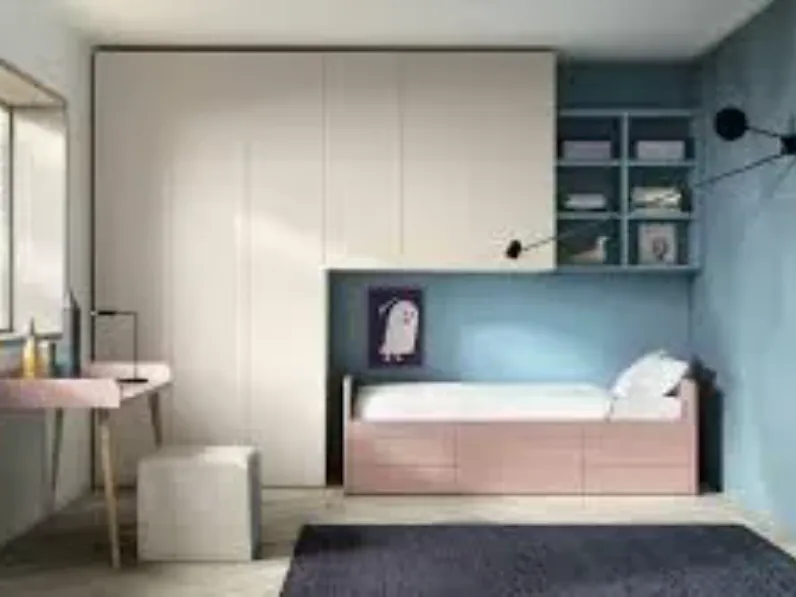 Cameretta in laminato opaco Set k16 Siloma scontata a PREZZI OUTLET