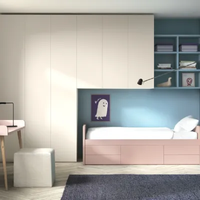 Cameretta in laminato opaco Set k16 Siloma scontata a PREZZI OUTLET