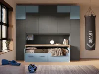 Cameretta Smart junior 14 San martino mobili letti a terra in Offerta Outlet