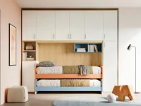 Cameretta Smart junior 19 San martino mobili con letto a ponte scontata