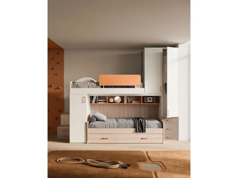 Cameretta Smart junior 35 San martino mobili con un ribasso imbattibile
