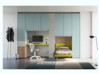 Cameretta Smart San martino mobili con letto a ponte in offerta