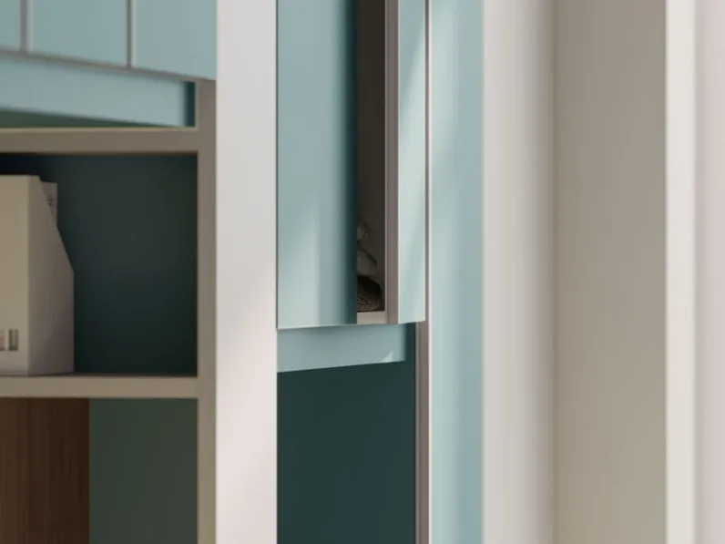 Cameretta Smart San martino mobili con letto a ponte in offerta