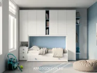 Cameretta Smart San martino mobili in laminato materico a prezzo Outlet