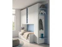 Cameretta Smart San martino mobili in laminato materico a prezzo Outlet