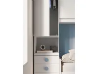 Cameretta Smart San martino mobili in laminato materico a prezzo Outlet