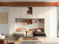 Cameretta Smart San martino mobili in laminato materico a prezzo scontato