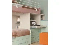 Cameretta Smart San martino mobili con letto a soppalco in Offerta Outlet