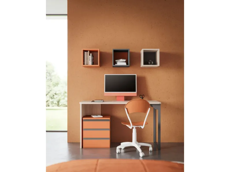 Cameretta Smart San martino mobili letti a terra in Offerta Outlet