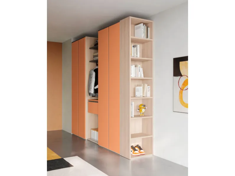 Cameretta Smart San martino mobili letti a terra in Offerta Outlet
