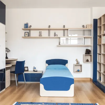 Cameretta T214 movida Marka letti a terra in Offerta Outlet