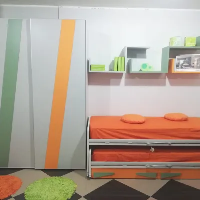 Cameretta Young collection Moretti compact camerette a PREZZI OUTLET
