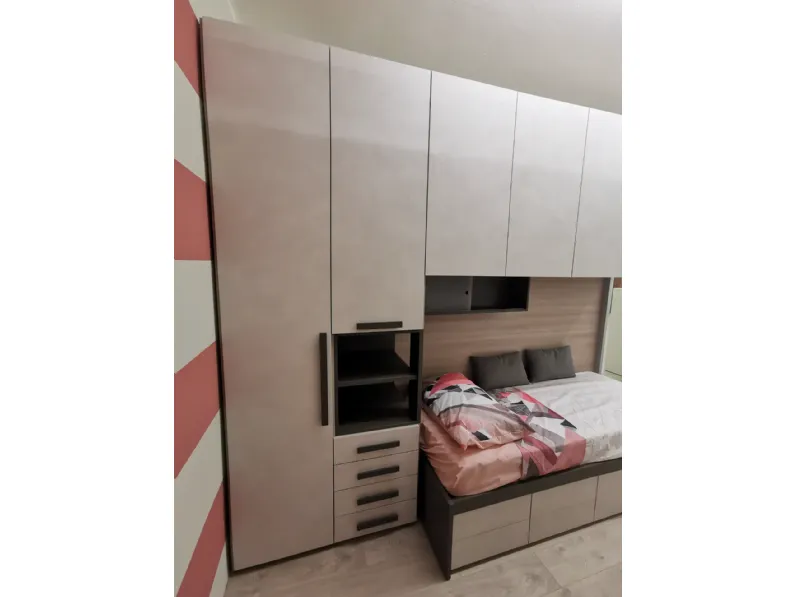 Cameretta Young Ime arredamenti con letto a ponte scontata