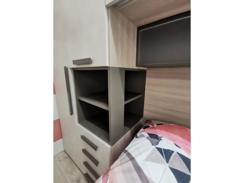 Cameretta Young Ime arredamenti con letto a ponte scontata