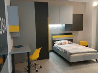 Cameretta in laccato opaco Young Moretti compact camerette scontata a PREZZI OUTLET