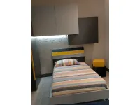 Cameretta in laccato opaco Young Moretti compact camerette scontata a PREZZI OUTLET