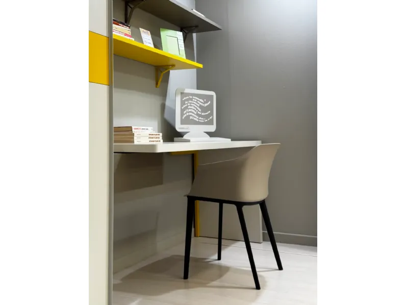 Cameretta Young Moretti compact camerette in laminato opaco a prezzo scontato