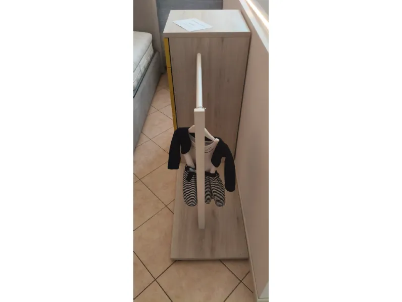 Cameretta Settimanale con servetto Zg mobili in laminato opaco a prezzo Outlet
