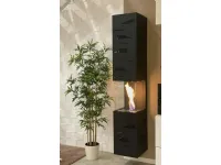 Caminetto Biokamino a parete tower A PREZZI OUTLET