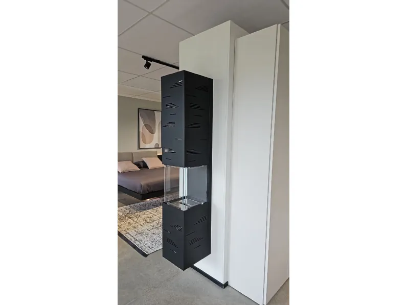 Caminetto Biokamino a parete tower A PREZZI OUTLET