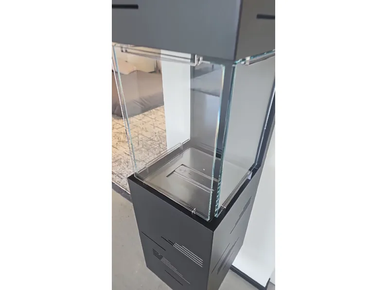 Caminetto Biokamino a parete tower A PREZZI OUTLET