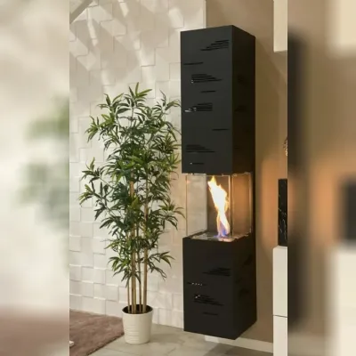 Caminetto Biokamino Biokamino a parete tower A PREZZI OUTLET