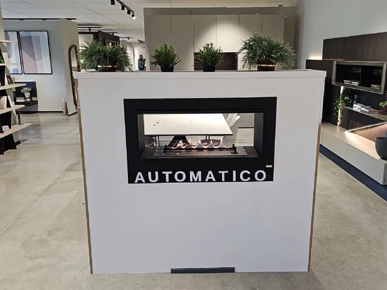 Caminetto a bioetanolo Biokamino elettronico automatico tech a prezzo Outlet