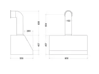 Cappa Giannei modello K 125 in Offerta Outlet