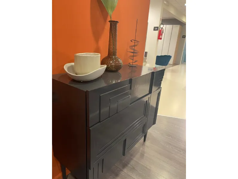 Cassettiera Cv 120 como' totem lola glamour Collezione esclusiva in Legno in offerta