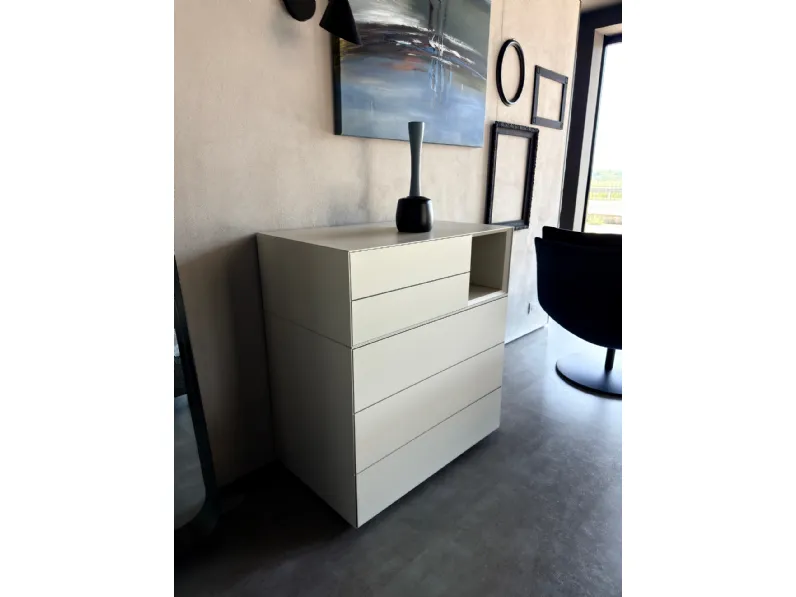 Cassettiera Design modello Domino a marchio Sangiacomo a prezzo Outlet