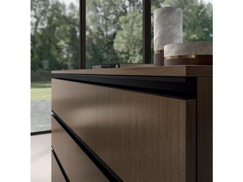 Cassettiera Simple gola Zg mobili in Laminato a prezzi outlet