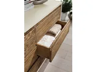 Cassettiera in Legno Com in rovere Mirandola nicola e cristano in Offerta Outlet