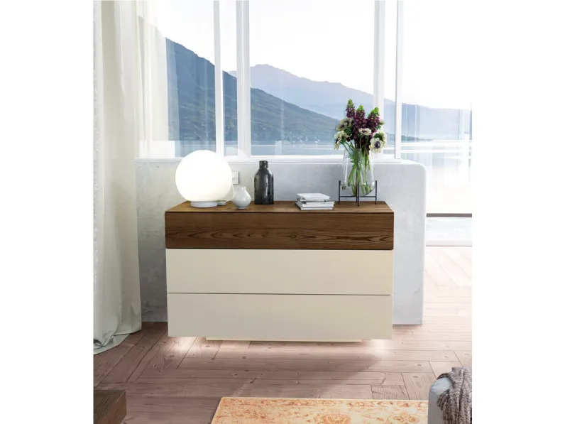 Cassettiera Art 1450 como' nova fly Mobilificio bellutti in Legno con forte sconto