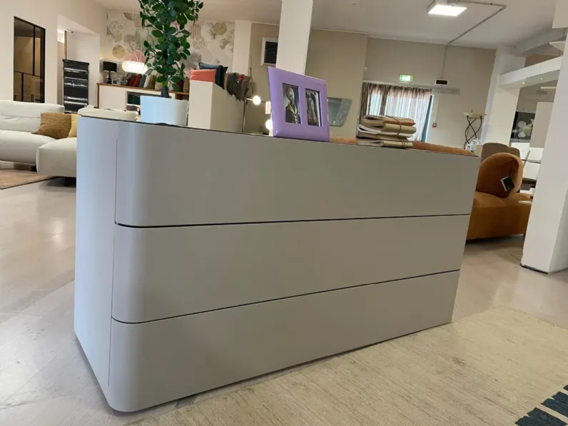 Cassettiera Comò elite Voltan in Laccato opaco in offerta