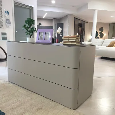 Cassettiera Comò elite Voltan in Laccato opaco in offerta
