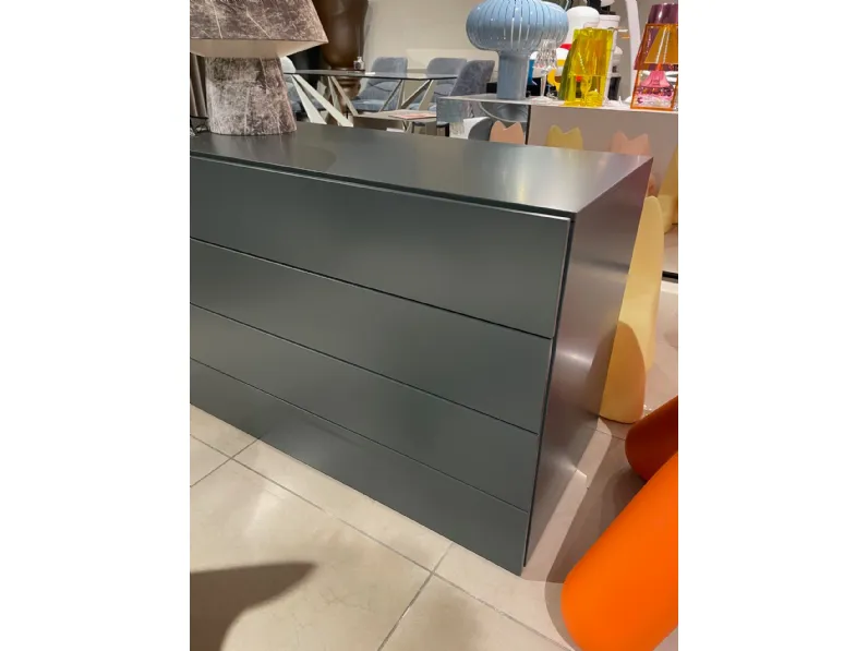 Cassettiera Moderna modello Easy 4 cassetti a marchio Novamobili a prezzo scontato